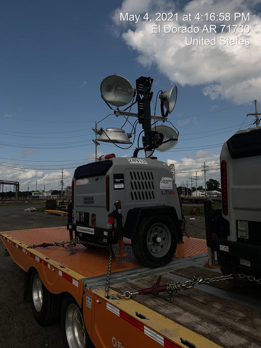 2019 Wacker Neuson LTV6L-MH Wacker Neuson LTV6L Mobile Light Tower w/Fuel Level Sensor Installed