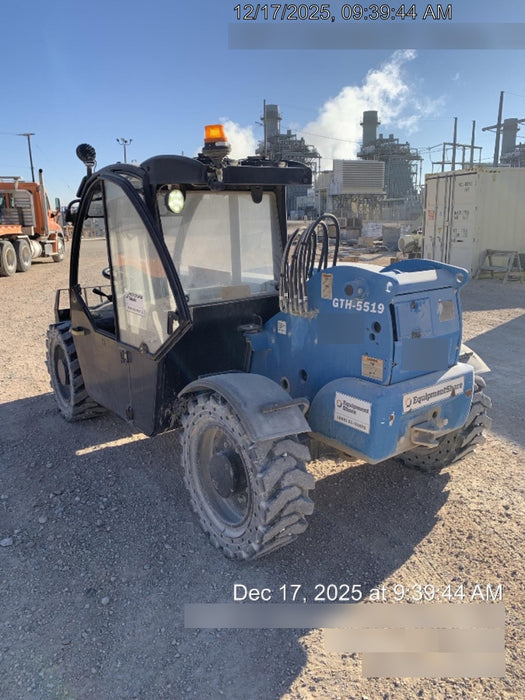 2019 Genie GTH-5519 Cab/Heat/AC, Solid RT Tires, LED Work Lights, Beacon