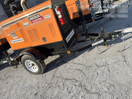 2021 Lincoln Electric Vantage 549X Ready Pak 3, ORANGE (includes trailer, cable rack, fender light kit)