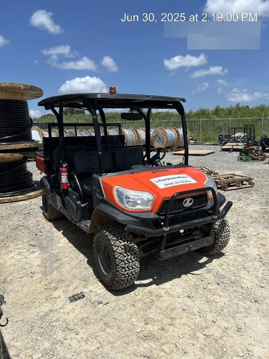 2021 Kubota RTV-X1140W-H Plastic Canopy, Windshield Acrylic Clear, LED Strobe Light, Wire Harness Kit, Back up Alarm