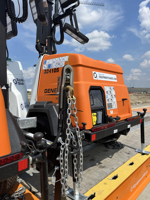 2023 Generac MLT2 Diesel, Flex Switch 120V Input, Powerzone Controller, (4) 320W LED Lights, 4kW Generator, 39.9 Gal Fuel Tank, 2" Ball, T3