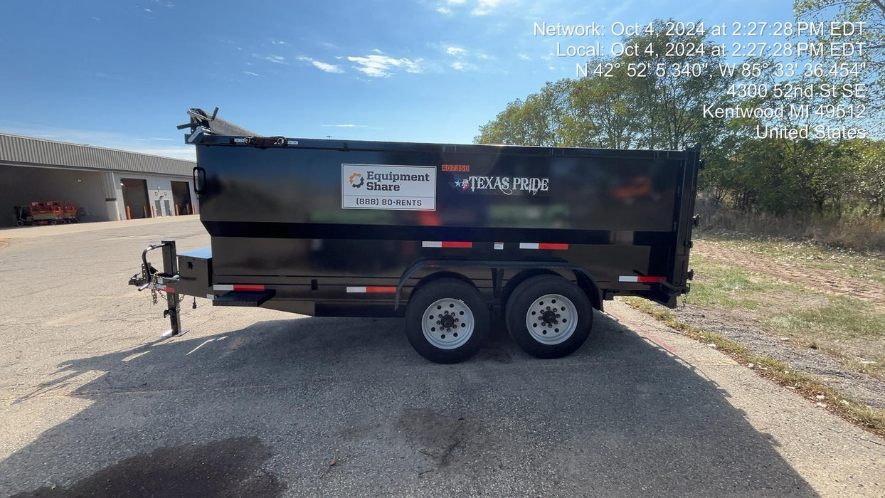 2024 TEXAS PRIDE TRAILERS DT714416KBP