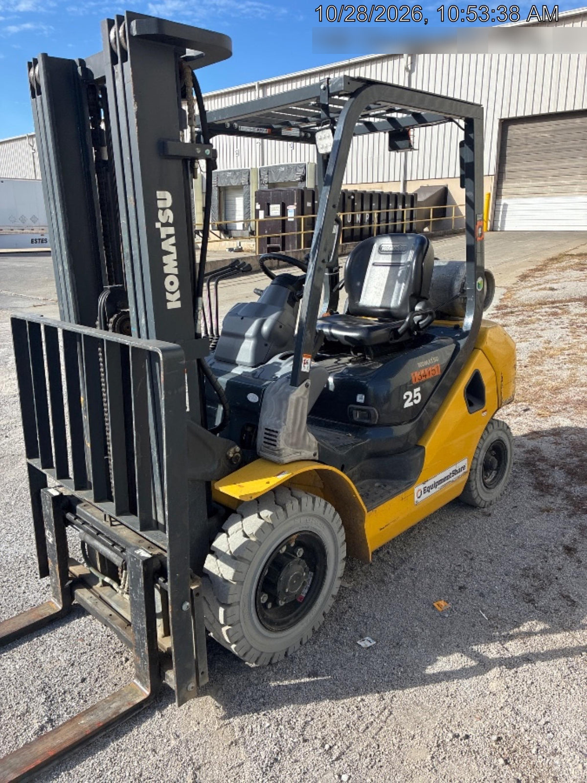 2021 KOMATSU FG25T-16 LP