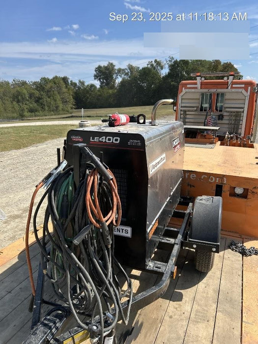 2024 Lincoln Electric LE400 Kubota V1505, Trlr, Cable Rack, Light Kit, ES Decals, T3