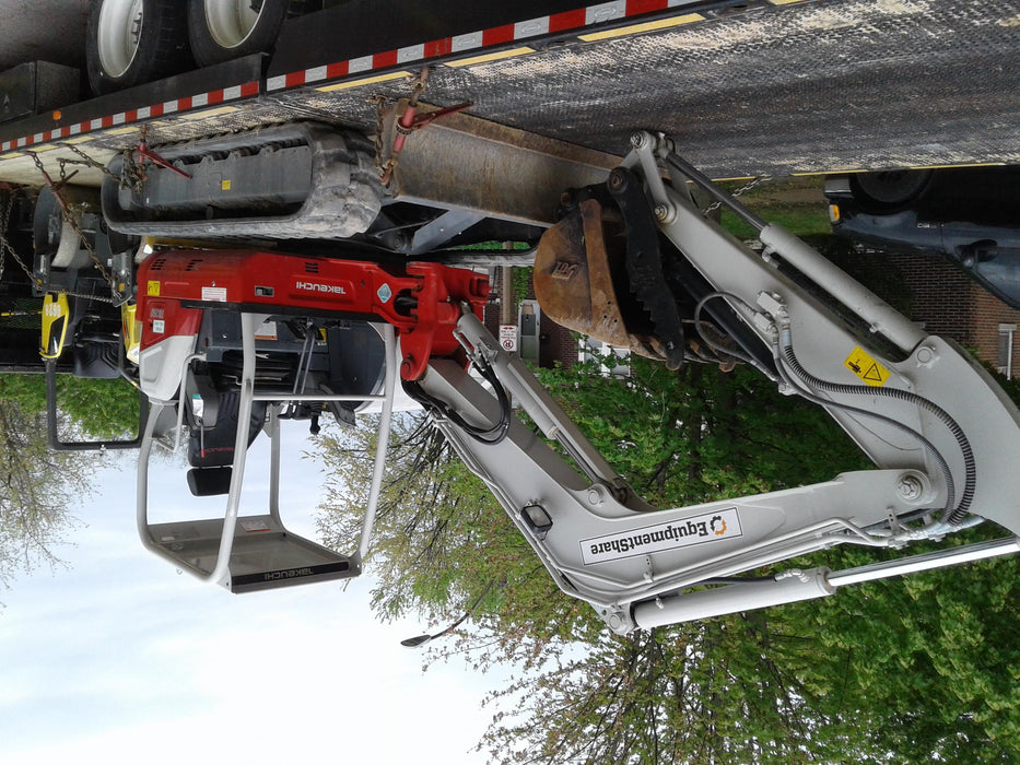 2019 Takeuchi TB260 Takeuchi TB260 Canopy w/Rubber Tracks, Auxiliary Hydraulics, Standard Blade, Manual QC