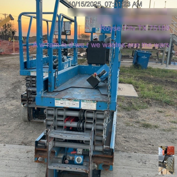 2018 Genie GS-1930 Genie GS-1930 Scissor Lift w/Standard Options