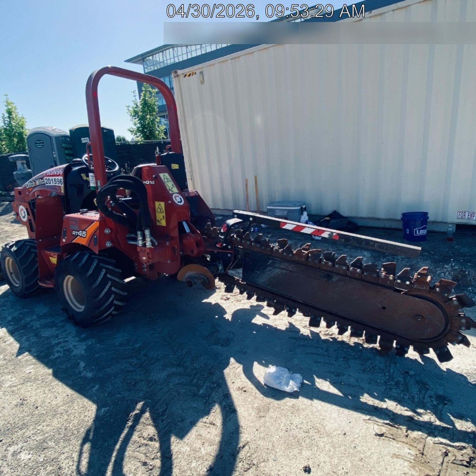 2022 DITCH WITCH RT45A