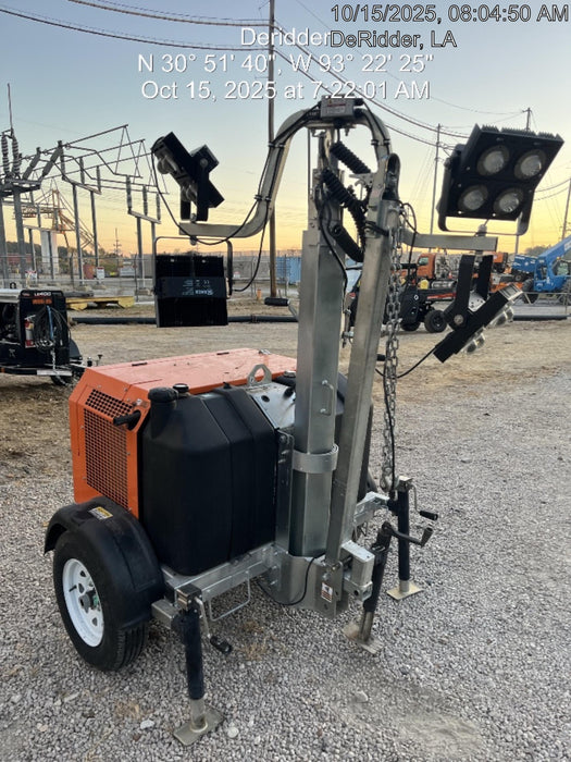 2024 Wanco WLTT-4MM4K Diesel, Deep Sea Controller, Shore Power Plug, Auto Start, (4) 350W LED Floodlights, 4kW Generator, 60 Gal Fuel Tank, 2" Ball, T3