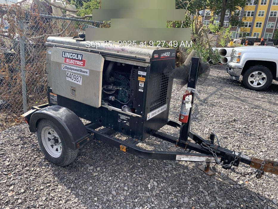 2024 Lincoln Electric LE400 Kubota V1505, Trlr, Cable Rack, Light Kit, ES Decals, T3