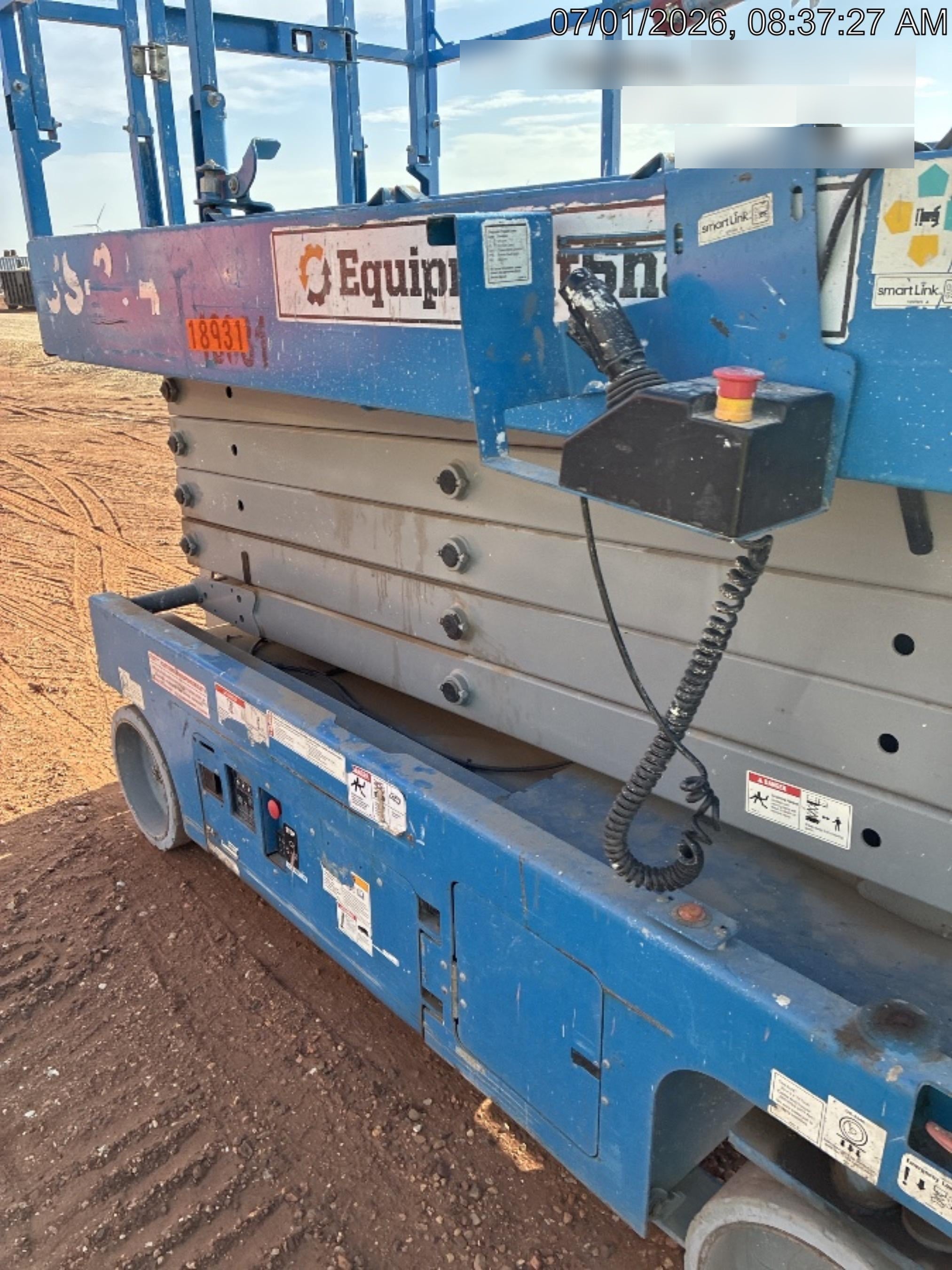 2018 Genie GS-3246 GS-3246 w/Folding rails, Full height swing gate