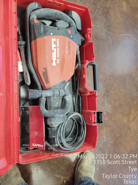 2021 HILTI TE 1000-AVR