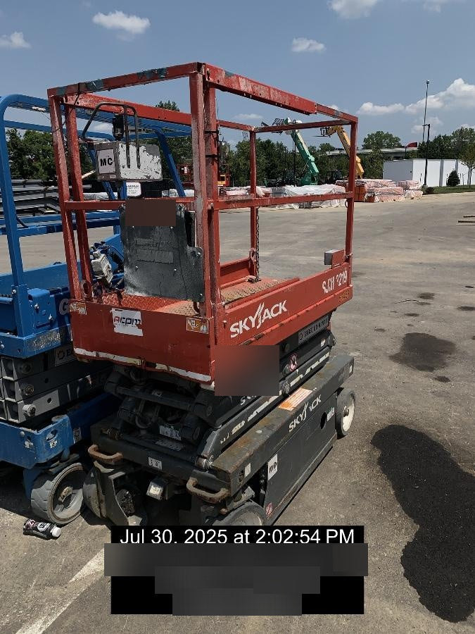 2018 Skyjack SJIII-3219 Standard Rental Specs