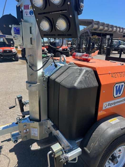 2024 Wanco WLTT-4MM4K Diesel, Deep Sea Controller, Shore Power Plug, Auto Start, (4) 350W LED Floodlights, 4kW Generator, 60 Gal Fuel Tank, 2" Ball, T3
