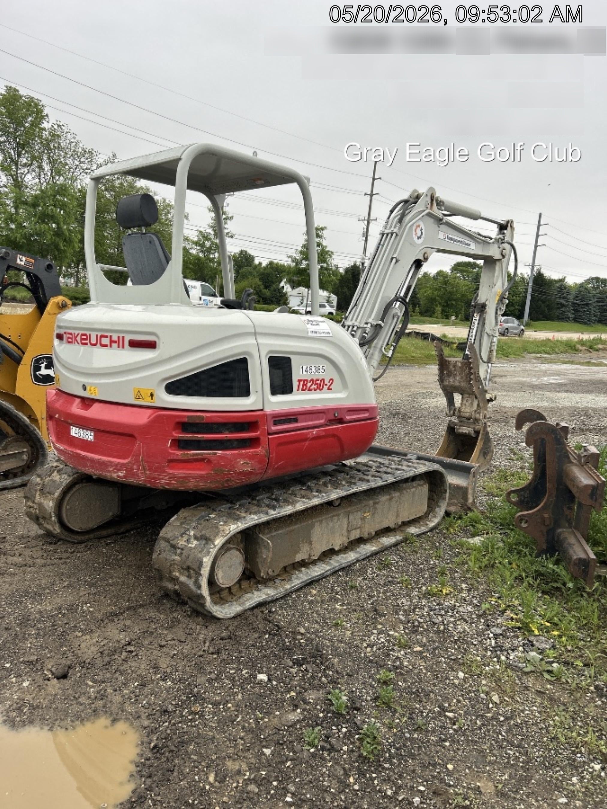 2021 TAKEUCHI TB250-2
