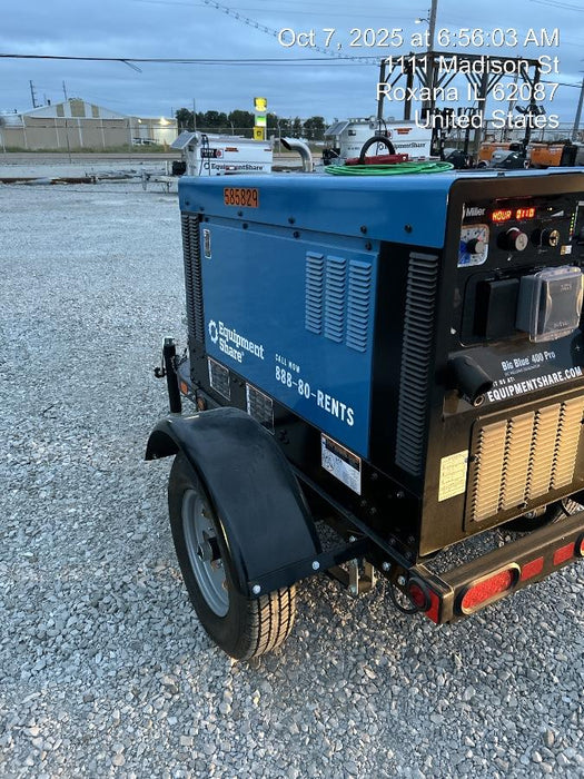 2025 MILLER ELECTRIC BIG BLUE 400