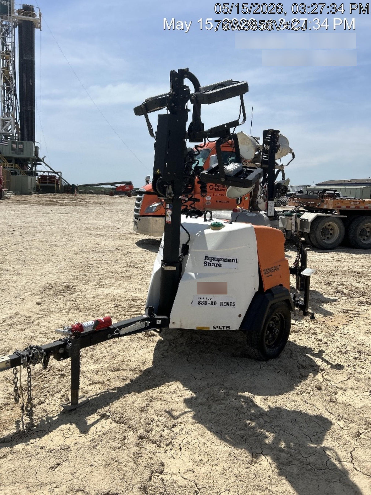 2024 Generac MLT2 Diesel, Flex Switch 120V Input, Powerzone Controller, 
(4) 320W LED Lights, 4kW Generator, 39.9 Gal Fuel Tank, 2" Ball, T3
