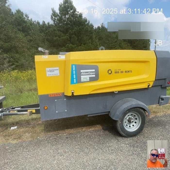 2023 ATLAS COPCO XAS 400-150 PACE