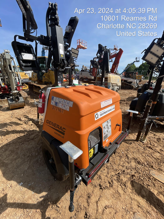 2023 Generac MLT2 Diesel, Flex Switch 120V Input, Powerzone Controller, 
(4) 320W LED Lights, 4kW Generator, 39.9 Gal Fuel Tank, 2" Ball, T3