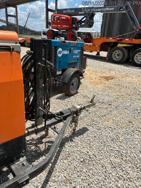 2022 Lincoln Electric LE400 Kubota V1505, Trlr, Cable Rack, Light Kit, ES Decals, T3