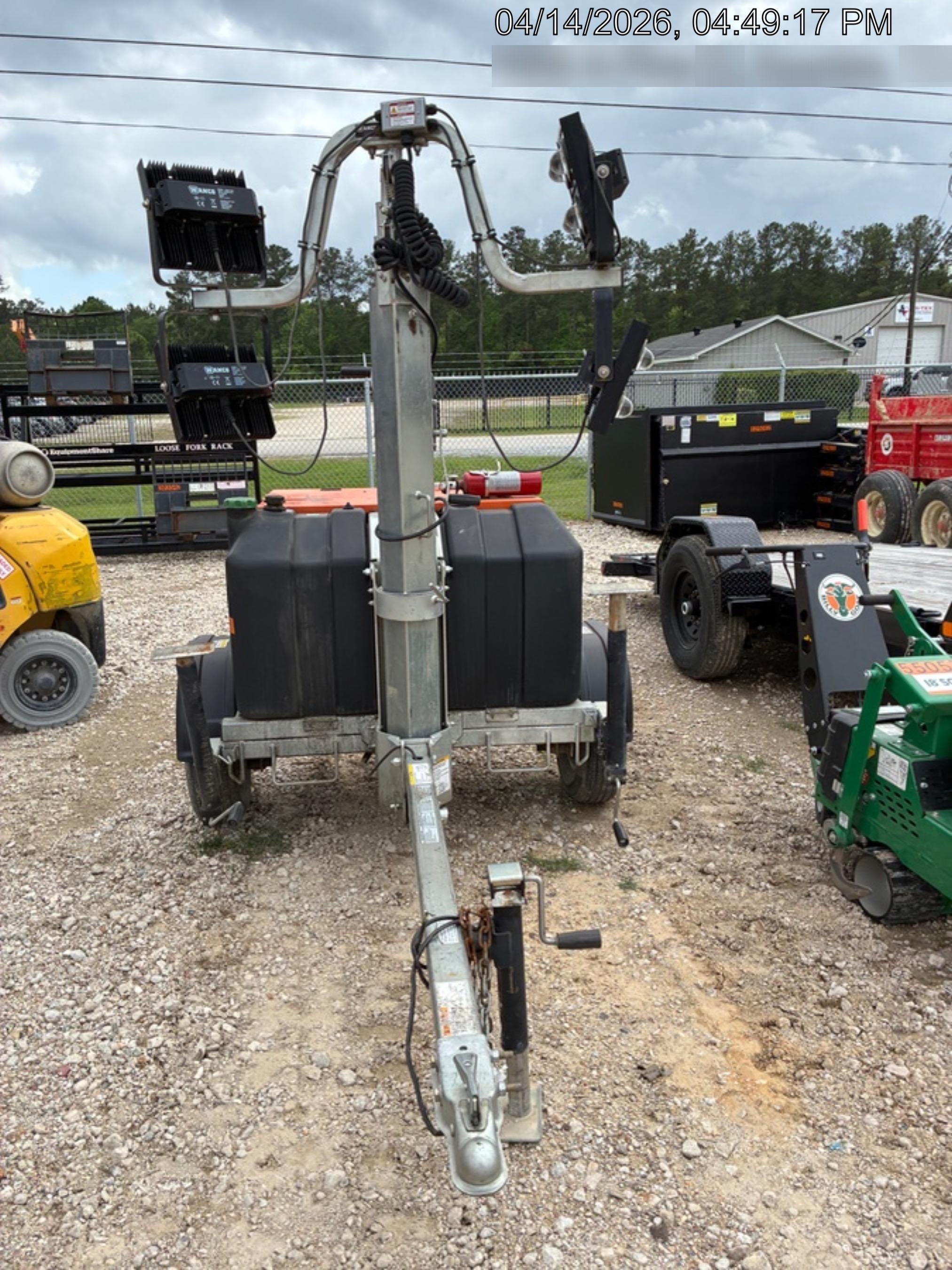 2024 Wanco WLTT-4MM4K Diesel, Deep Sea Controller, Shore Power Plug, Auto Start, (4) 350W LED Floodlights, 4kW Generator, 60 Gal Fuel Tank, 2" Ball, T3