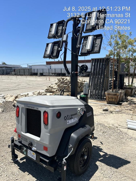 2024 Wacker Neuson LTT4 Diesel, Kohler KDW702, Deep Sea Controller, Auto Start, LED 320W, Bypass Outlet, T3