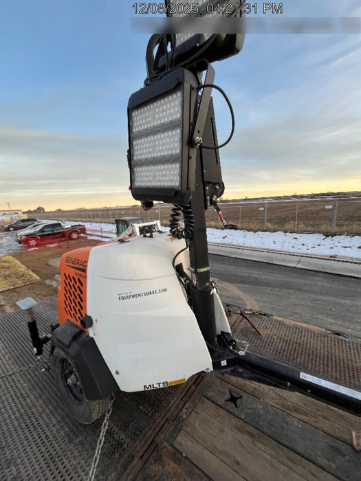 2024 Generac MLT2 Diesel, Flex Switch 120V Input, Powerzone Controller, 
(4) 320W LED Lights, 4kW Generator, 39.9 Gal Fuel Tank, 2" Ball, T3