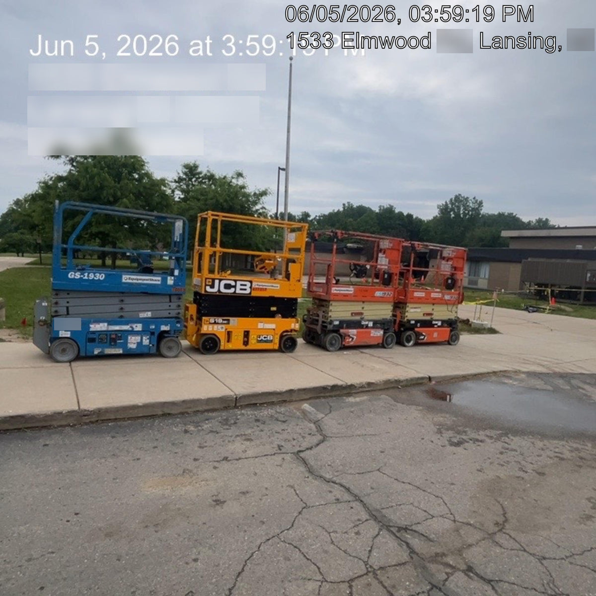 2020 Genie GS-1930 Fixed rails with chain entry gate - Pre A92.20