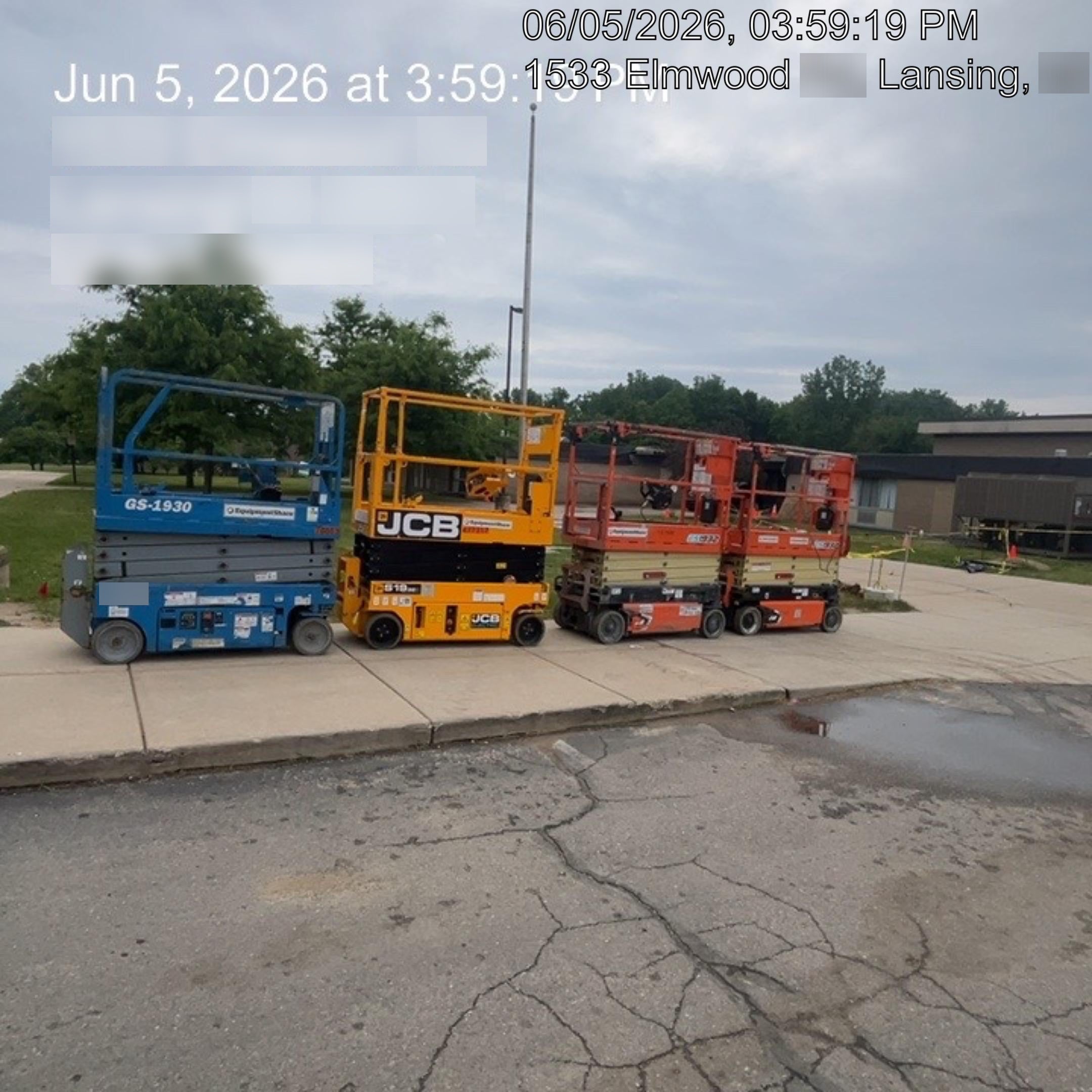 2020 Genie GS-1930 Fixed rails with chain entry gate - Pre A92.20