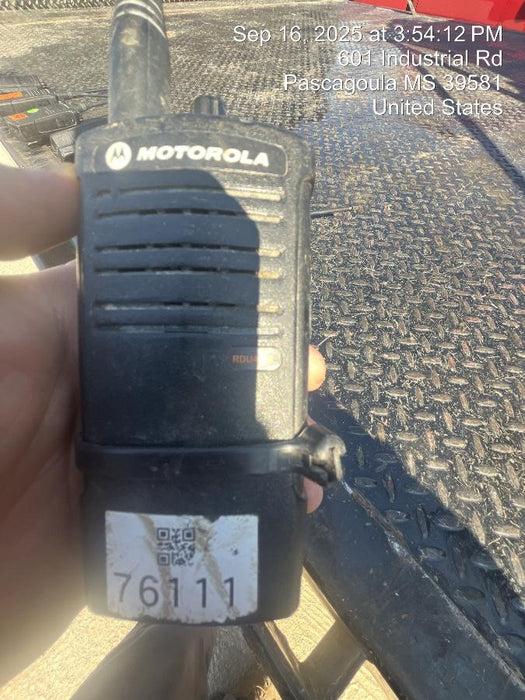 2020 MOTOROLA RDU4100