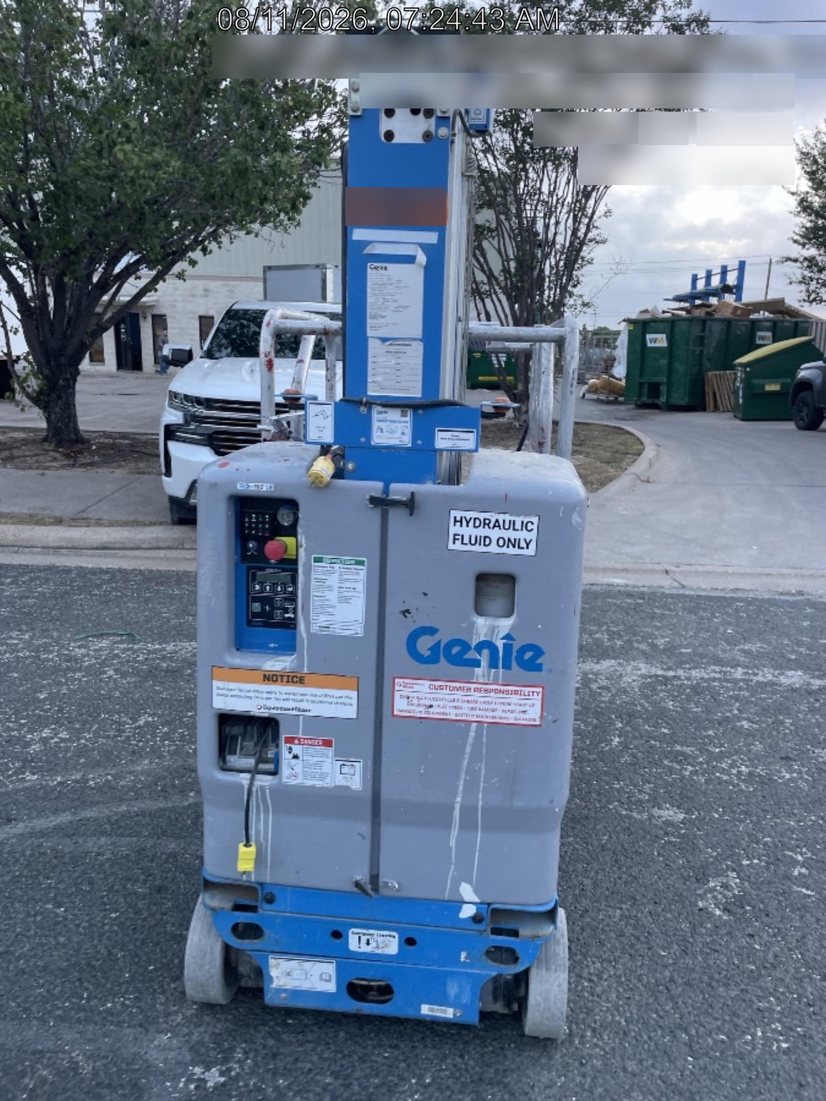 2019 GENIE GR-20