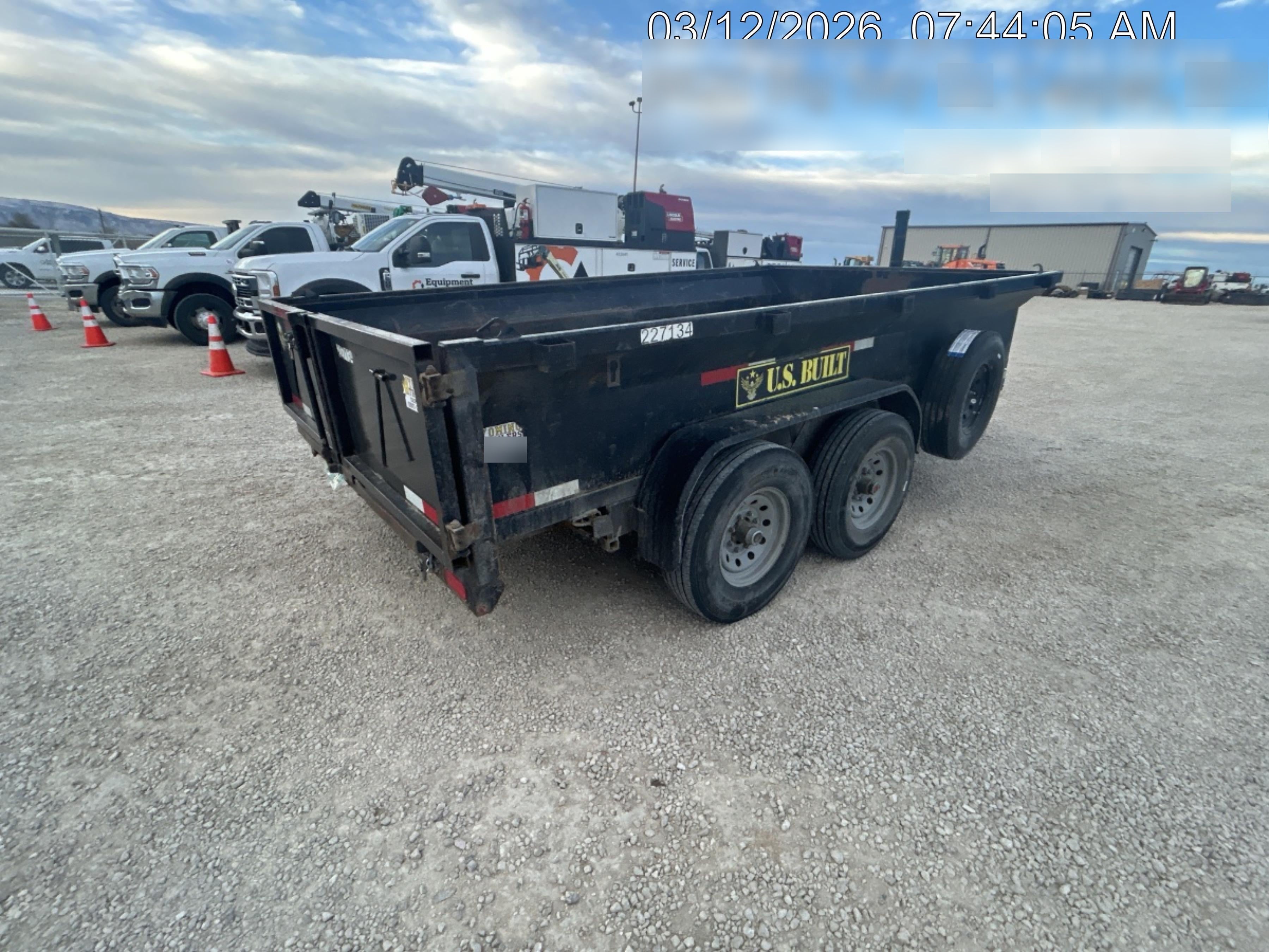 2022 US BUILT 7x14 Dump