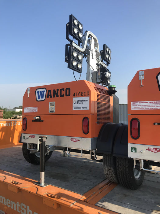 2024 Wanco WLTT-4MM4K Diesel, Deep Sea Controller, Shore Power Plug, Auto Start, (4) 350W LED Floodlights, 4kW Generator, 60 Gal Fuel Tank, 2" Ball, T3