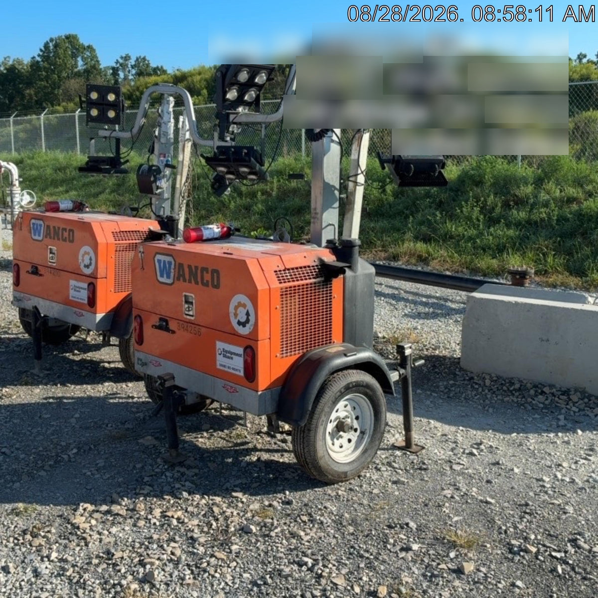 2024 Wanco WLTT-4MM4K Diesel, Deep Sea Controller, Shore Power Plug, Auto Start, (4) 350W LED Floodlights, 4kW Generator, 60 Gal Fuel Tank, 2" Ball, T3