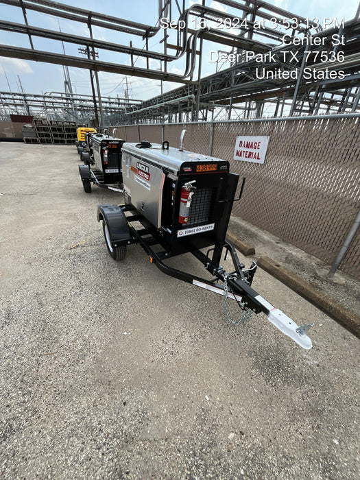 2024 Lincoln Electric LE400 Kubota V1505, Trlr, Cable Rack, Light Kit, ES Decals, T3