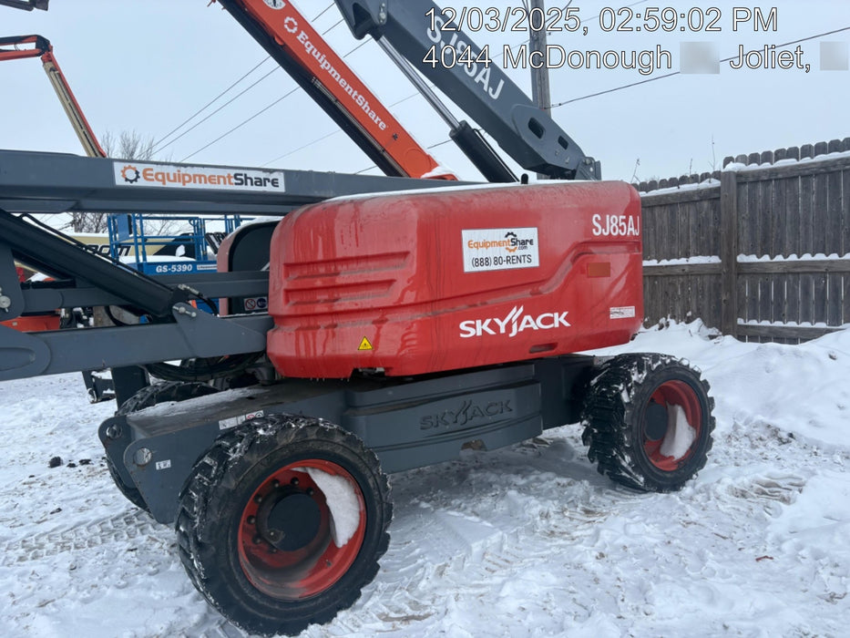 2018 Skyjack SJ85 AJ Skyjack SJ85 AJ, FF Tires, WRDY Generator, Beacon