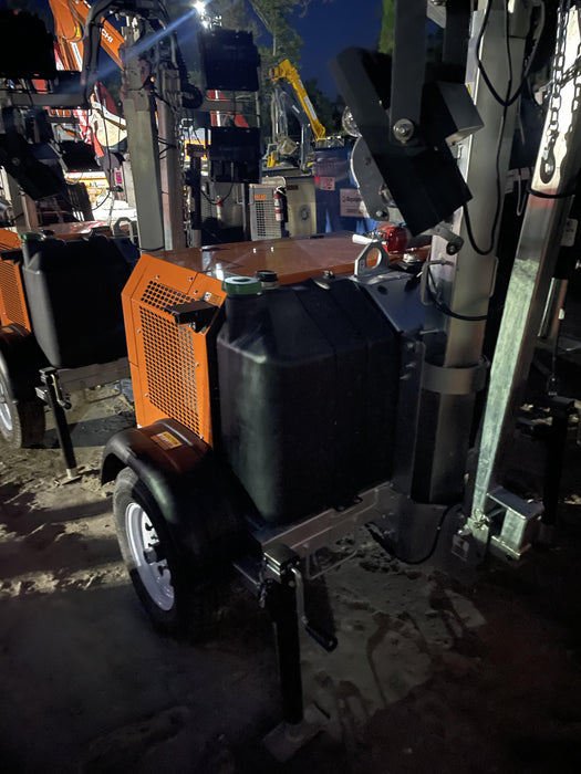 2024 Wanco WLTT-4MM4K Diesel, Deep Sea Controller, Shore Power Plug, Auto Start, (4) 350W LED Floodlights, 4kW Generator, 60 Gal Fuel Tank, 2" Ball, T3