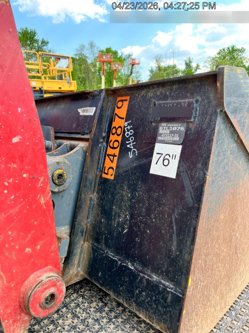 2025 TAKEUCHI 76" Smooth Bucket - Takeuchi