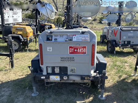2019 Wacker Neuson LTV6L-MH Wacker Neuson LTV6L Mobile Light Tower w/Fuel Level Sensor Installed
