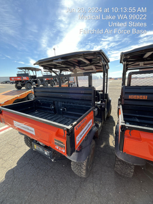 2020 Kubota RTV-X1140W-H 4WD, LED Strobe, Windshield Acrylic Clear, Plastic Canopy, Wire Harness Kit, Backup Alarm