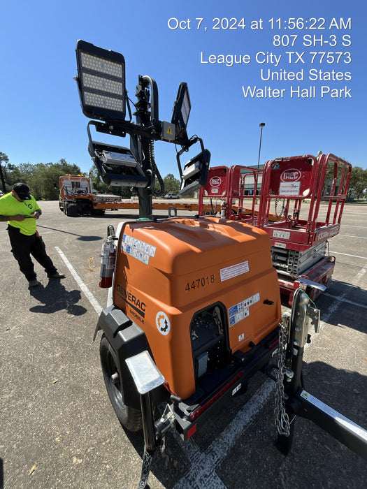 2024 Generac MLTS-4 2.4kW, Mitsu Eng, Analog, LED, Diesel.