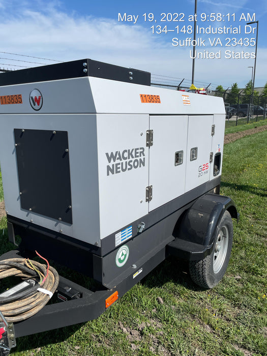 2020 WACKER NEUSON G25