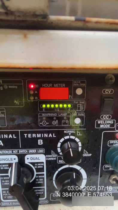 2020 Multiquip DLW400ESA4 400 amp Welder, 14kW, 120/240V, T4F Kubota, Trailer