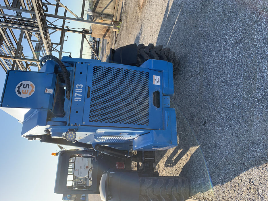 2018 Genie GTH-1056 Genie GTH-1056 w/Open ROPS, Solid Tires, Work Light/Beacon, 60" Carriage and Forks