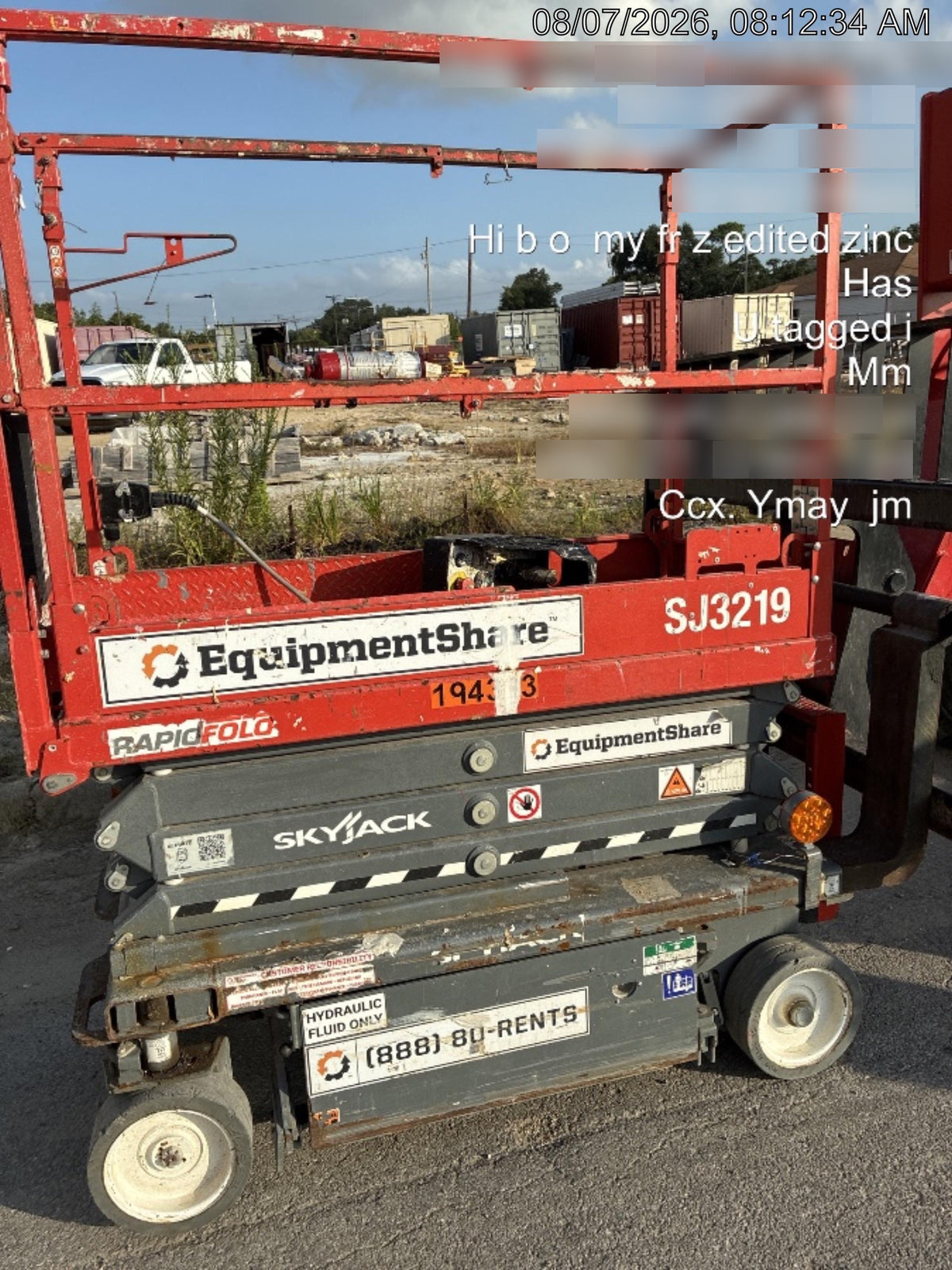 2021 SKYJACK SJ3219