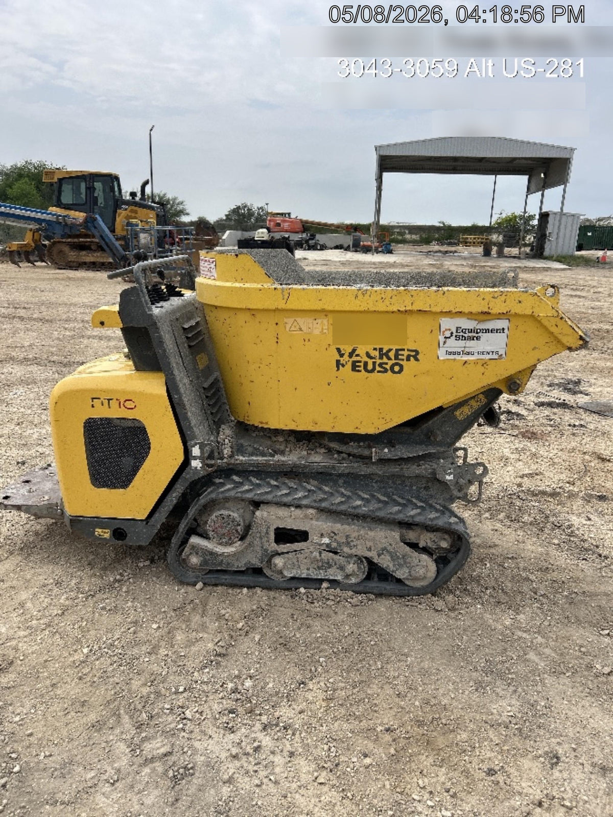 2019 WACKER NEUSON DT10