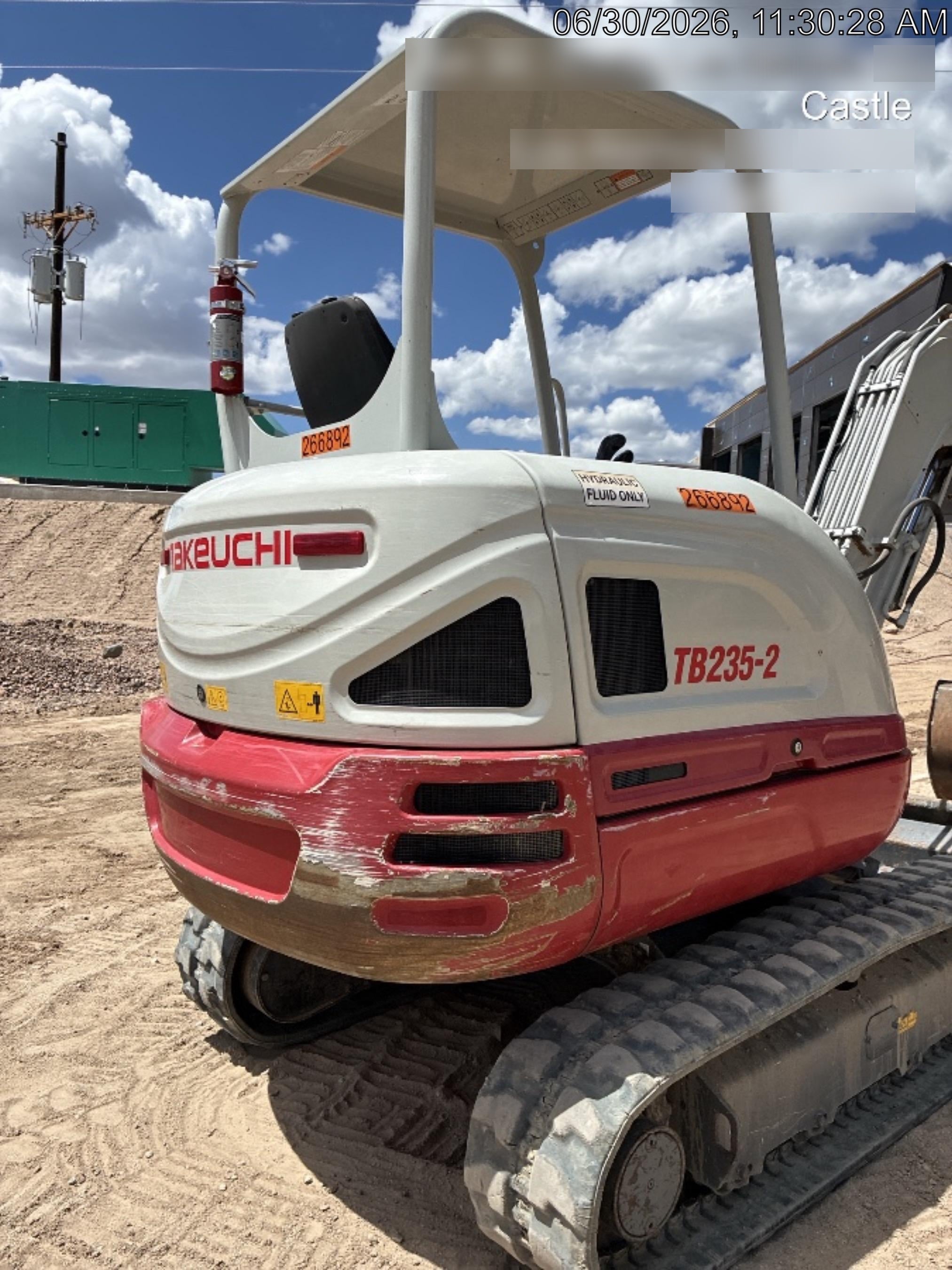 2022 TAKEUCHI TB235-2R