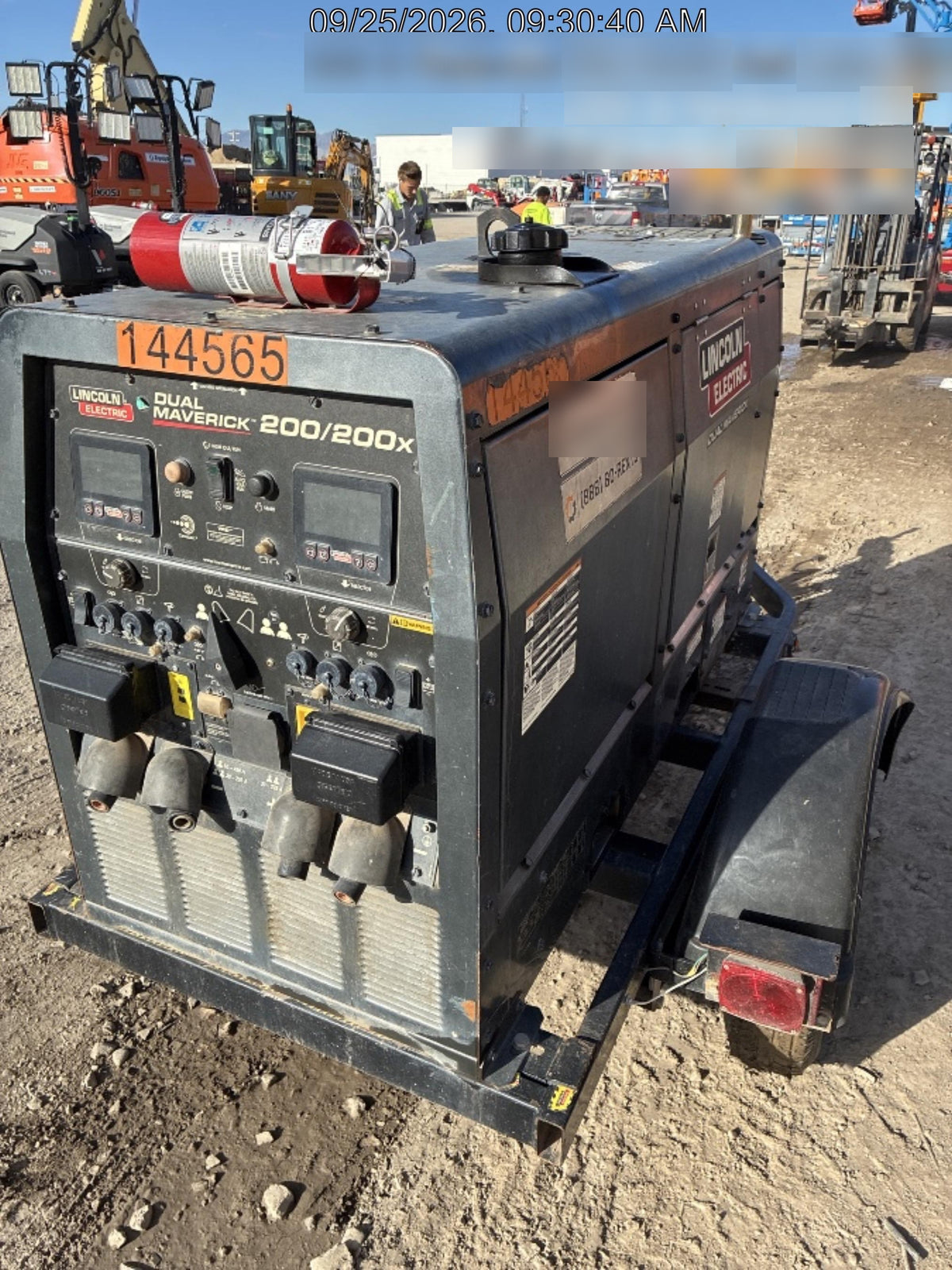 2021 Lincoln Electric Dual Maverick 200/200X Ready Pak 3 (includes trailer, cable rack, fender light kit)