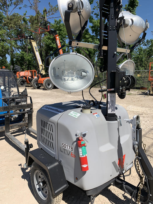 2019 Wacker Neuson LTV6L-MH Mobile Light Tower w/Fuel Level Sensor Installed