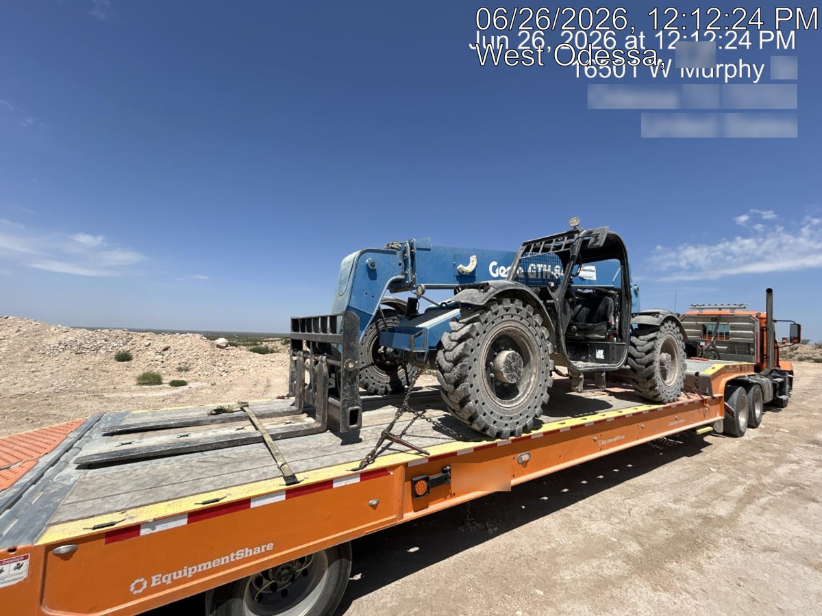2017 Genie GTH-844 Genie GTH844, 60" Carriage, Solid Tires