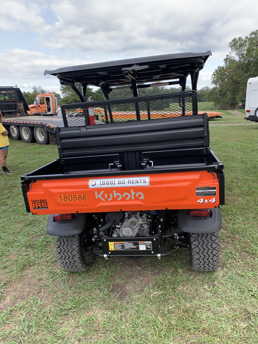 2021 Kubota RTV-X1140W-H Plastic Canopy, Windshield Acrylic Clear, LED Strobe Light, Wire Harness Kit, Back up Alarm